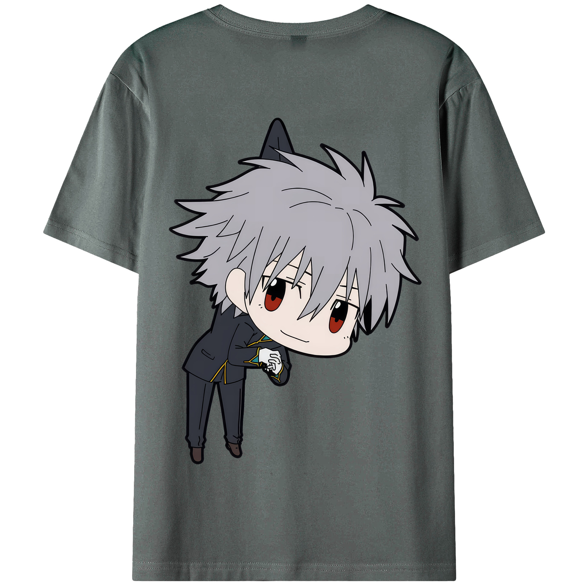 （画像用） EVA 新世紀エヴァンゲリオン 綿100％半袖Tシャツ（背面プリント）